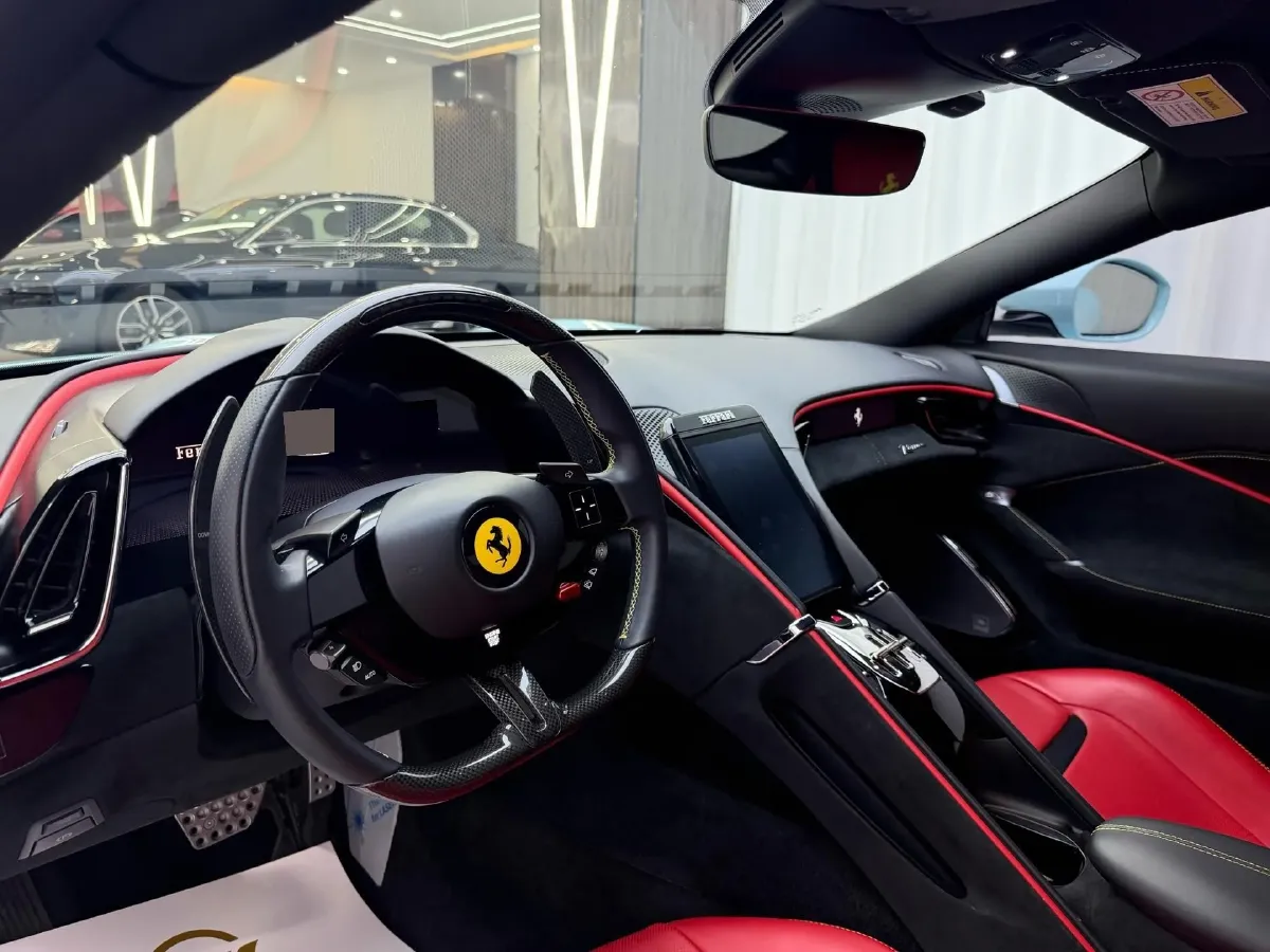 2020 Ferrari Roma 3.9T 620HP V8 8DCT,autocango,china used car exporter,china ev exporter,chinese used car exporter,chinese used ev exporter