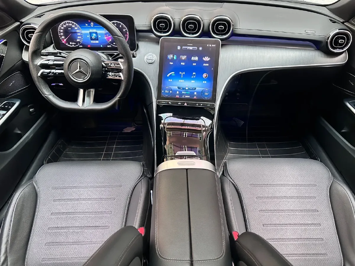 2022 Mercedes-Benz C Class 1.5T 170HP L4 9AT,autocango,china used car exporter,china ev exporter,chinese used car exporter,chinese used ev exporter