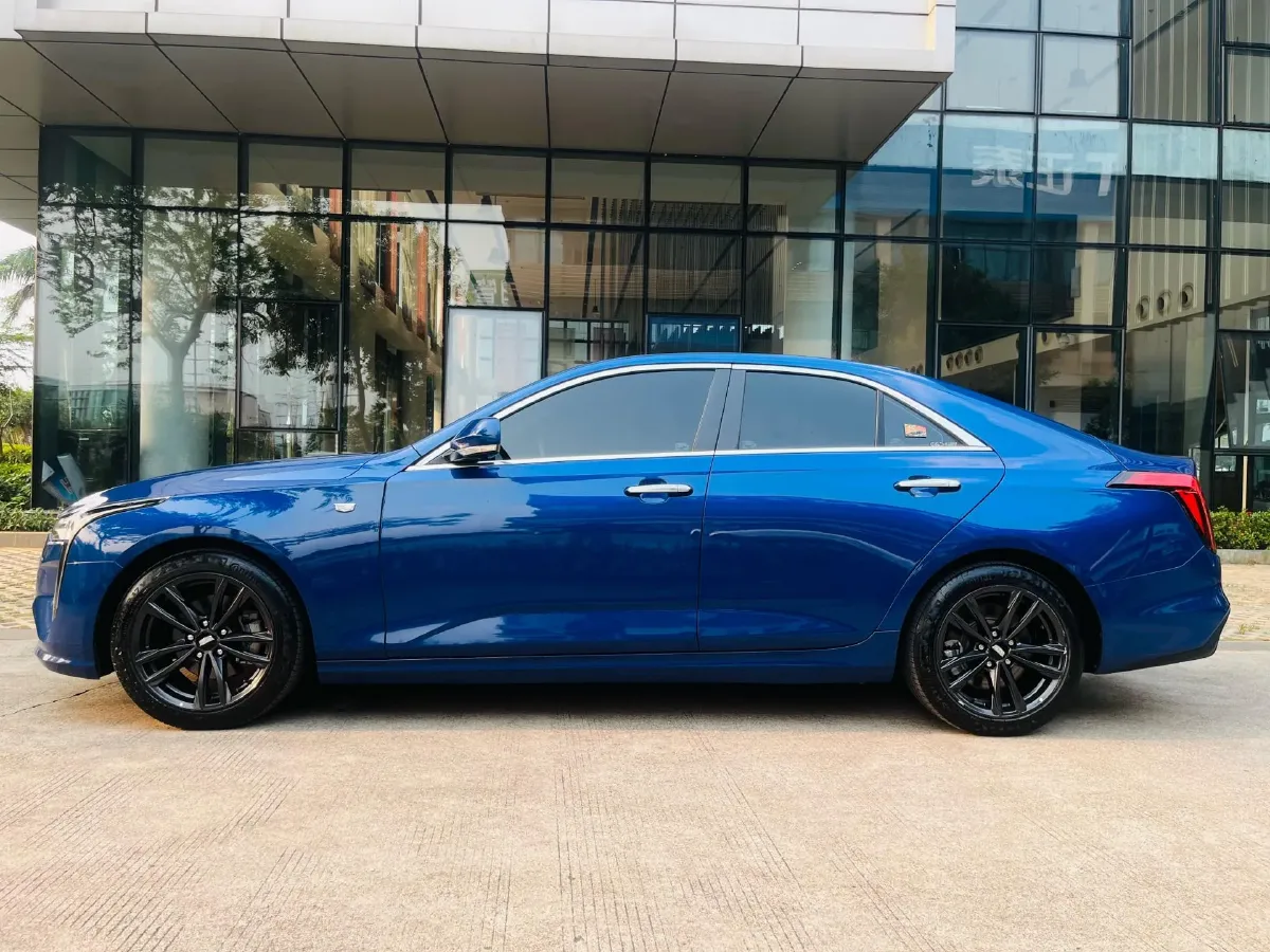 2022 Cadillac CT4 2.0T 237HP L4 8AT,autocango,china used car exporter,china ev exporter,chinese used car exporter,chinese used ev exporter