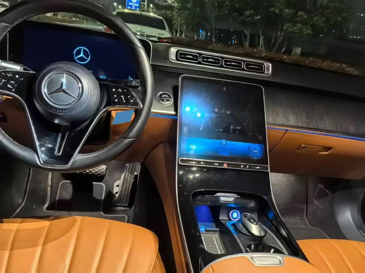 2022 Mercedes-Benz S Class 2.5T 313HP L6 9AT,autocango,china used car exporter,china ev exporter,chinese used car exporter,chinese used ev exporter