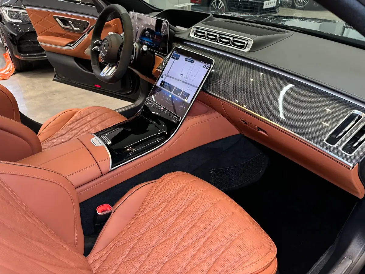 2024 Mercedes-Benz S AMG 4.0T 611HP V8 9AT PHEV 13.14KWH,autocango,china used car exporter,china ev exporter,chinese used car exporter,chinese used ev exporter