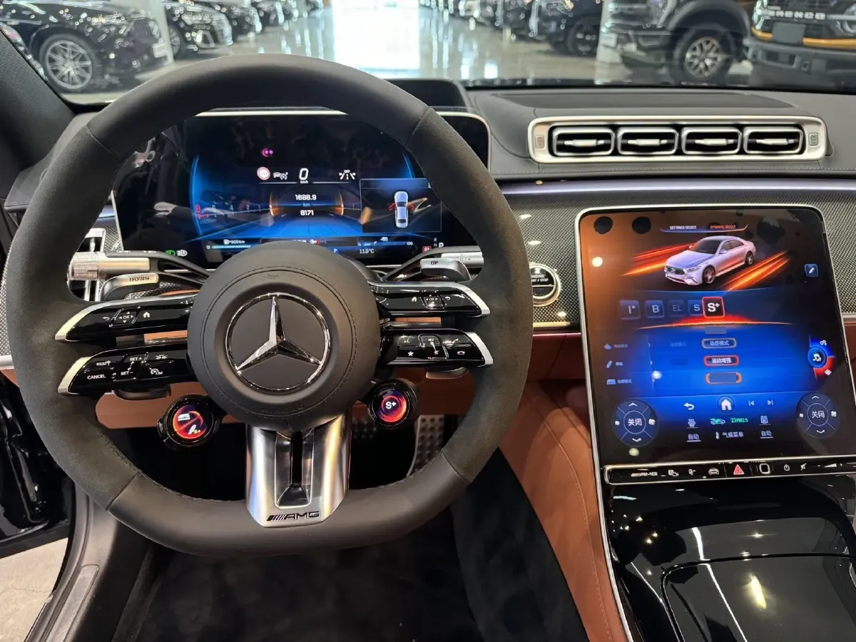2024 Mercedes-Benz S AMG 4.0T 611HP V8 9AT PHEV 13.14KWH,autocango,china used car exporter,china ev exporter,chinese used car exporter,chinese used ev exporter
