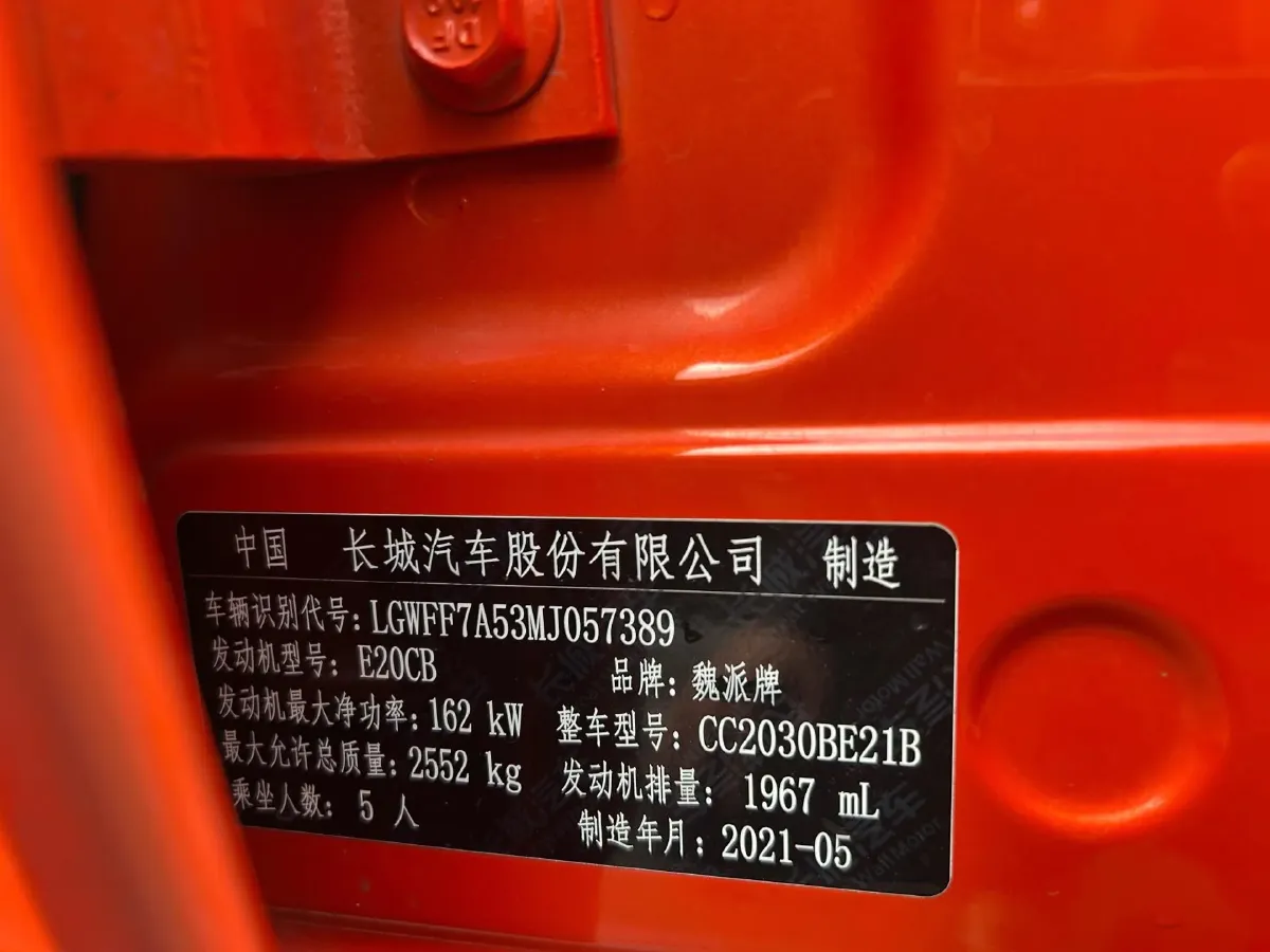 2021 Tank 300 2.0T 227HP L4 8AT,autocango,china used car exporter,china ev exporter,chinese used car exporter,chinese used ev exporter