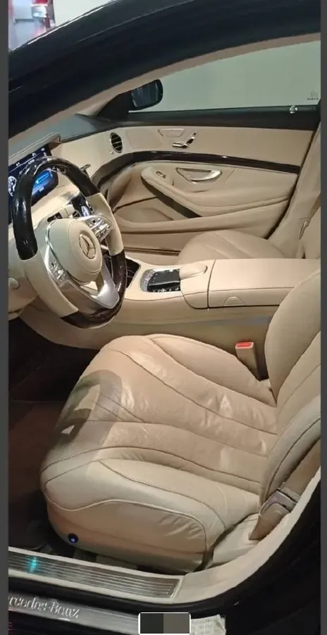 2020 Mercedes-Benz S Class 3.0T 299HP L6 9AT,autocango,china used car exporter,china ev exporter,chinese used car exporter,chinese used ev exporter