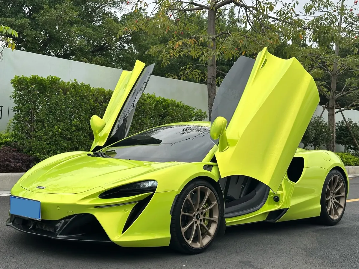 2023 McLaren Artura 3.0T 585HP V6 8DCT PHEV 7.4KWH,autocango,china used car exporter,china ev exporter,chinese used car exporter,chinese used ev exporter