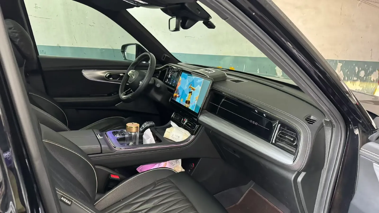 2022 GAC Trumpchi GS8 2.0T 190HP L4 E-CVT Hybrid,autocango,china used car exporter,china ev exporter,chinese used car exporter,chinese used ev exporter