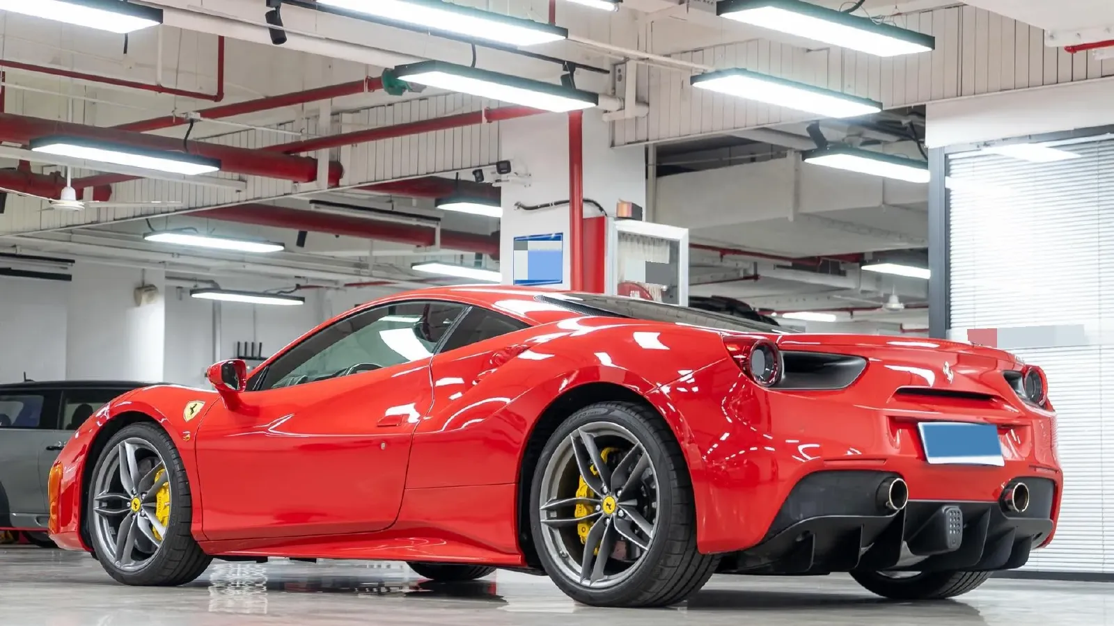 2015 Ferrari 488 3.9T 670HP V8 7DCT,autocango,china used car exporter,china ev exporter,chinese used car exporter,chinese used ev exporter