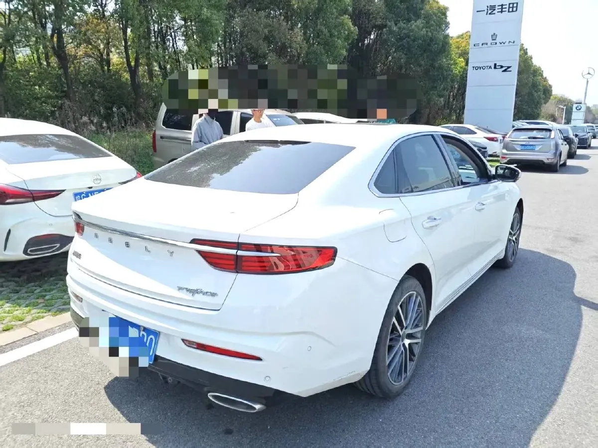 2021 Geely Preface 2.0T 190HP L4 7DCT,autocango,china used car exporter,china ev exporter,chinese used car exporter,chinese used ev exporter