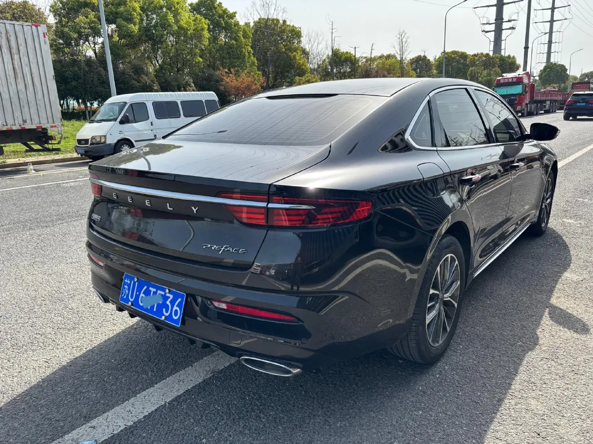 2021 Geely Preface 2.0T 190HP L4 7DCT,autocango,china used car exporter,china ev exporter,chinese used car exporter,chinese used ev exporter