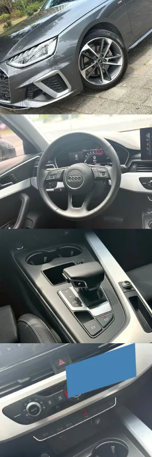 2023 Audi A4L 2.0T 190HP L4 7DCT,autocango,china used car exporter,china ev exporter,chinese used car exporter,chinese used ev exporter