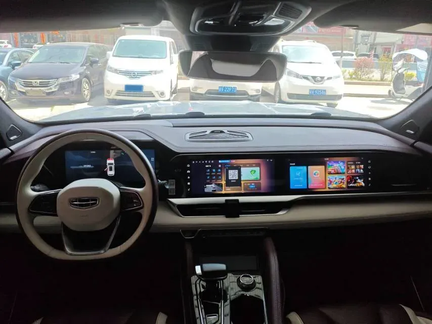 2021 Geely Monjaro 2.0T 218HP L4 7DCT,autocango,china used car exporter,china ev exporter,chinese used car exporter,chinese used ev exporter