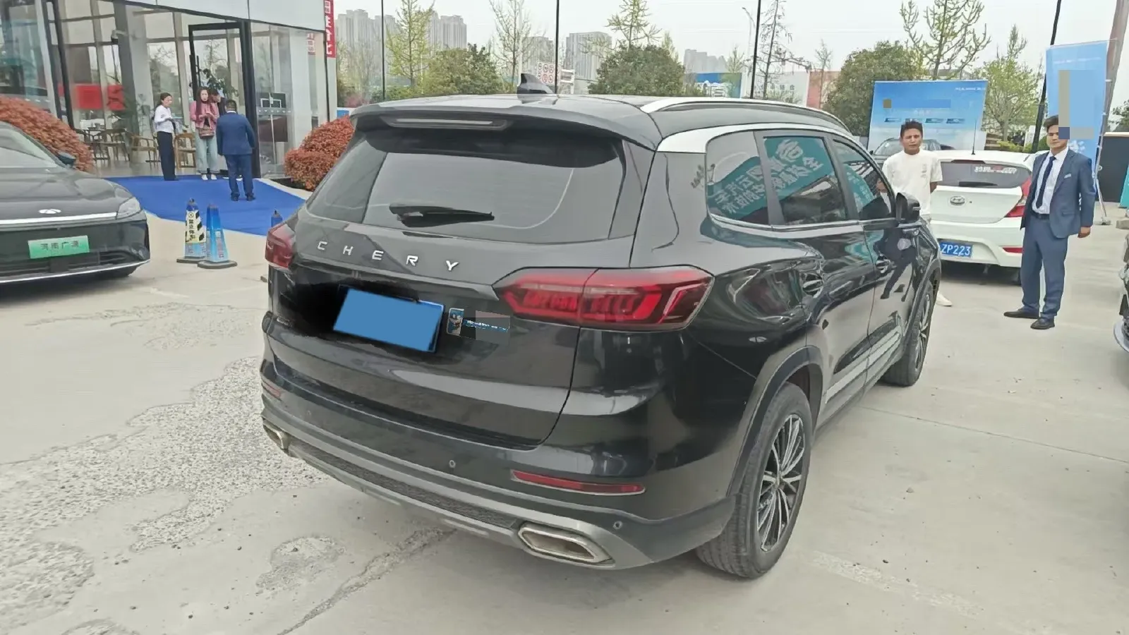 2021 Chery Tiggo 8 Plus 1.6T 197HP L4 7DCT,autocango,china used car exporter,china ev exporter,chinese used car exporter,chinese used ev exporter