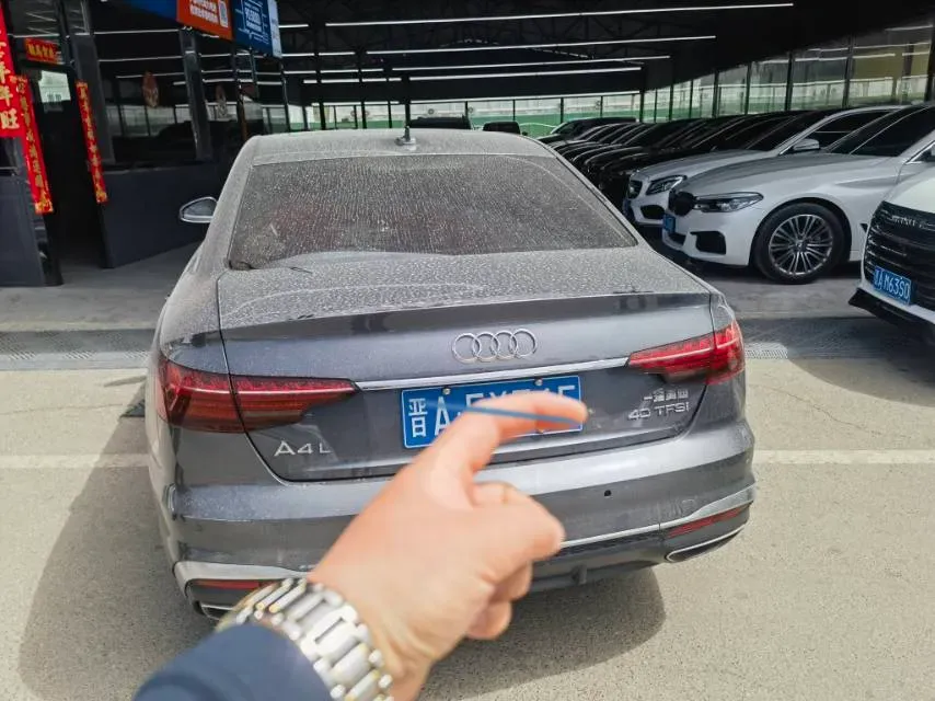 2020 Audi A4L 2.0T 190HP L4 7DCT,autocango,china used car exporter,china ev exporter,chinese used car exporter,chinese used ev exporter