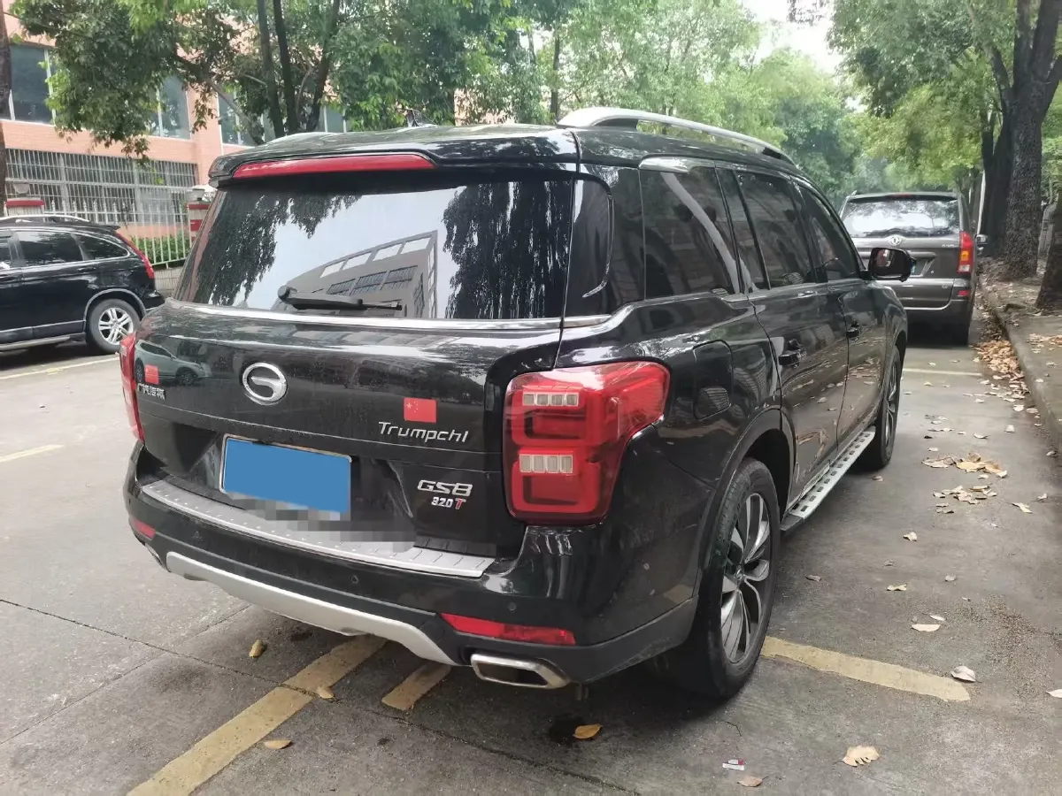 2017 GAC Trumpchi GS8 2.0T 201HP L4 6AT,autocango,china used car exporter,china ev exporter,chinese used car exporter,chinese used ev exporter