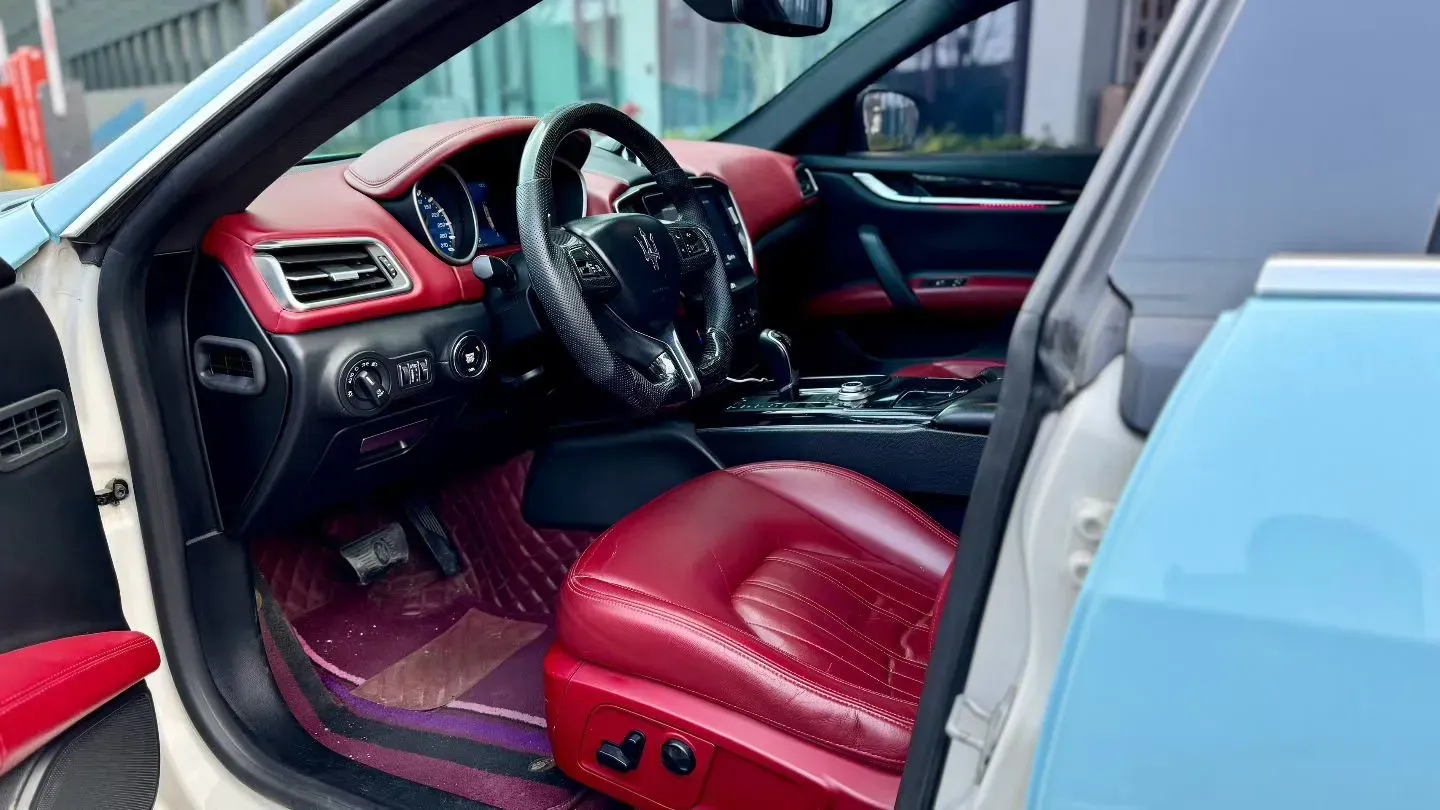 2018 Maserati Ghibli 3.0T 350HP V6 8AT,autocango,china used car exporter,china ev exporter,chinese used car exporter,chinese used ev exporter