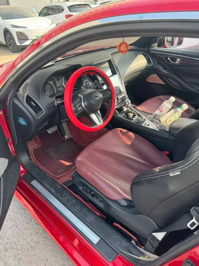 2017 Infiniti Q60 2.0T 211HP L4 7AT,autocango,china used car exporter,china ev exporter,chinese used car exporter,chinese used ev exporter