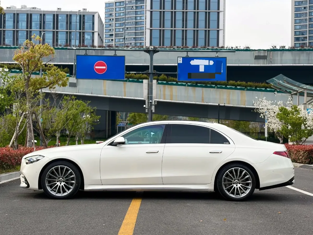 2022 Mercedes-Benz S Class 2.5T 367HP L6 9AT,autocango,china used car exporter,china ev exporter,chinese used car exporter,chinese used ev exporter