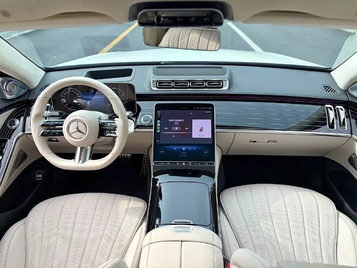 2022 Mercedes-Benz S Class 2.5T 367HP L6 9AT,autocango,china used car exporter,china ev exporter,chinese used car exporter,chinese used ev exporter