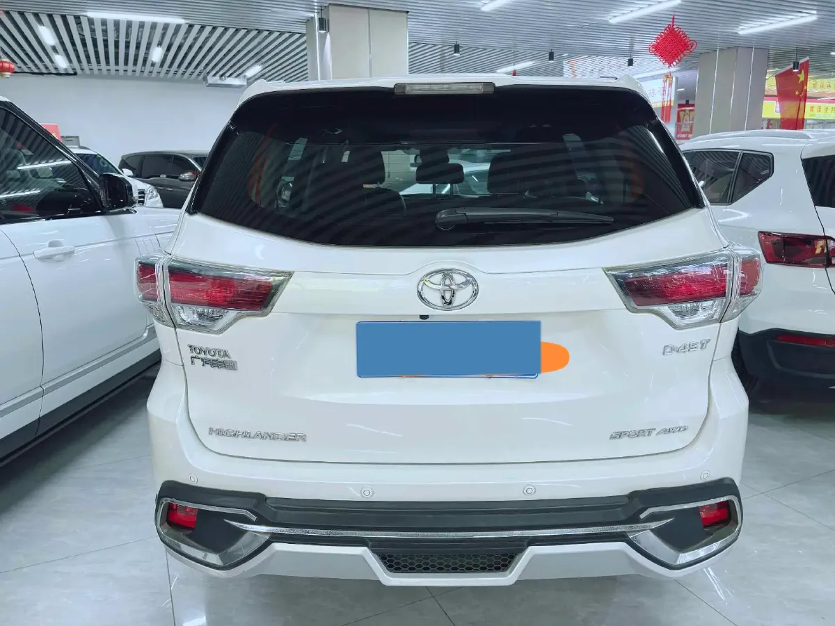 2018 Toyota Highlander 2.0T 220HP L4 6AT,autocango,china used car exporter,china ev exporter,chinese used car exporter,chinese used ev exporter