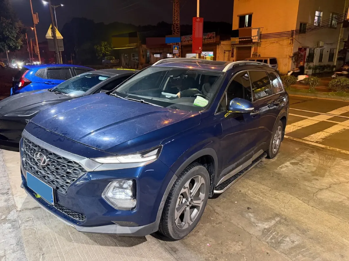 2019 Hyundai Santafe 2.0T 230HP L4 8AT,autocango,china used car exporter,china ev exporter,chinese used car exporter,chinese used ev exporter