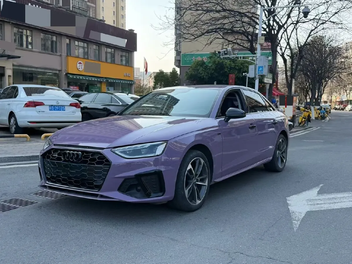 2020 Audi A4L 2.0T 190HP L4 7DCT,autocango,china used car exporter,china ev exporter,chinese used car exporter,chinese used ev exporter
