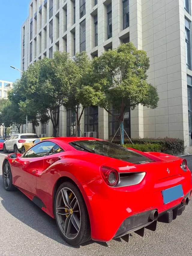 2015 Ferrari 488 3.9T 670HP V8 7DCT,autocango,china used car exporter,china ev exporter,chinese used car exporter,chinese used ev exporter
