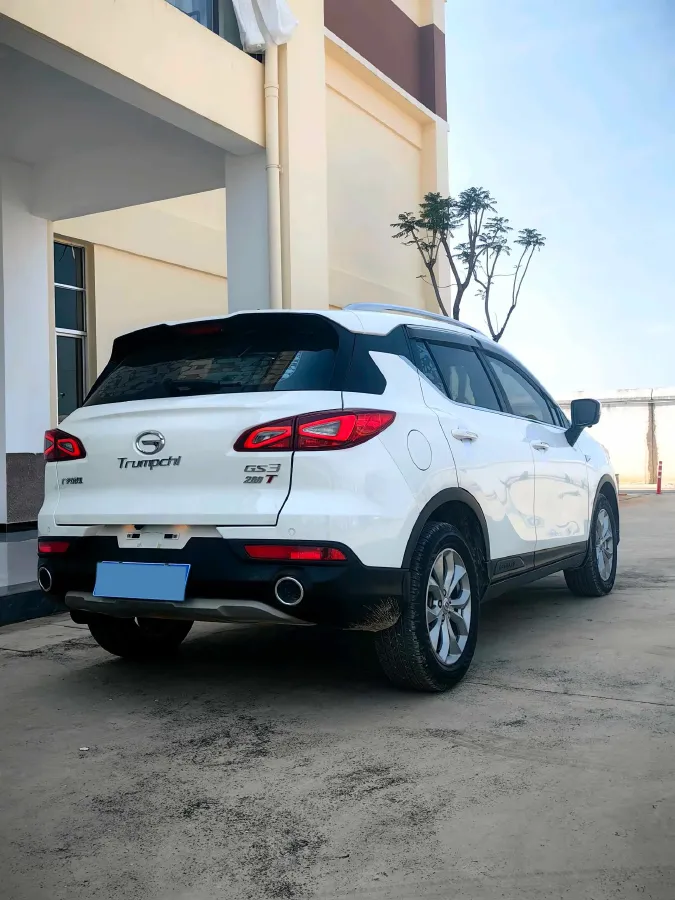 2017 GAC Trumpchi GS3 1.3T 137HP L4 6AT,autocango,china used car exporter,china ev exporter,chinese used car exporter,chinese used ev exporter