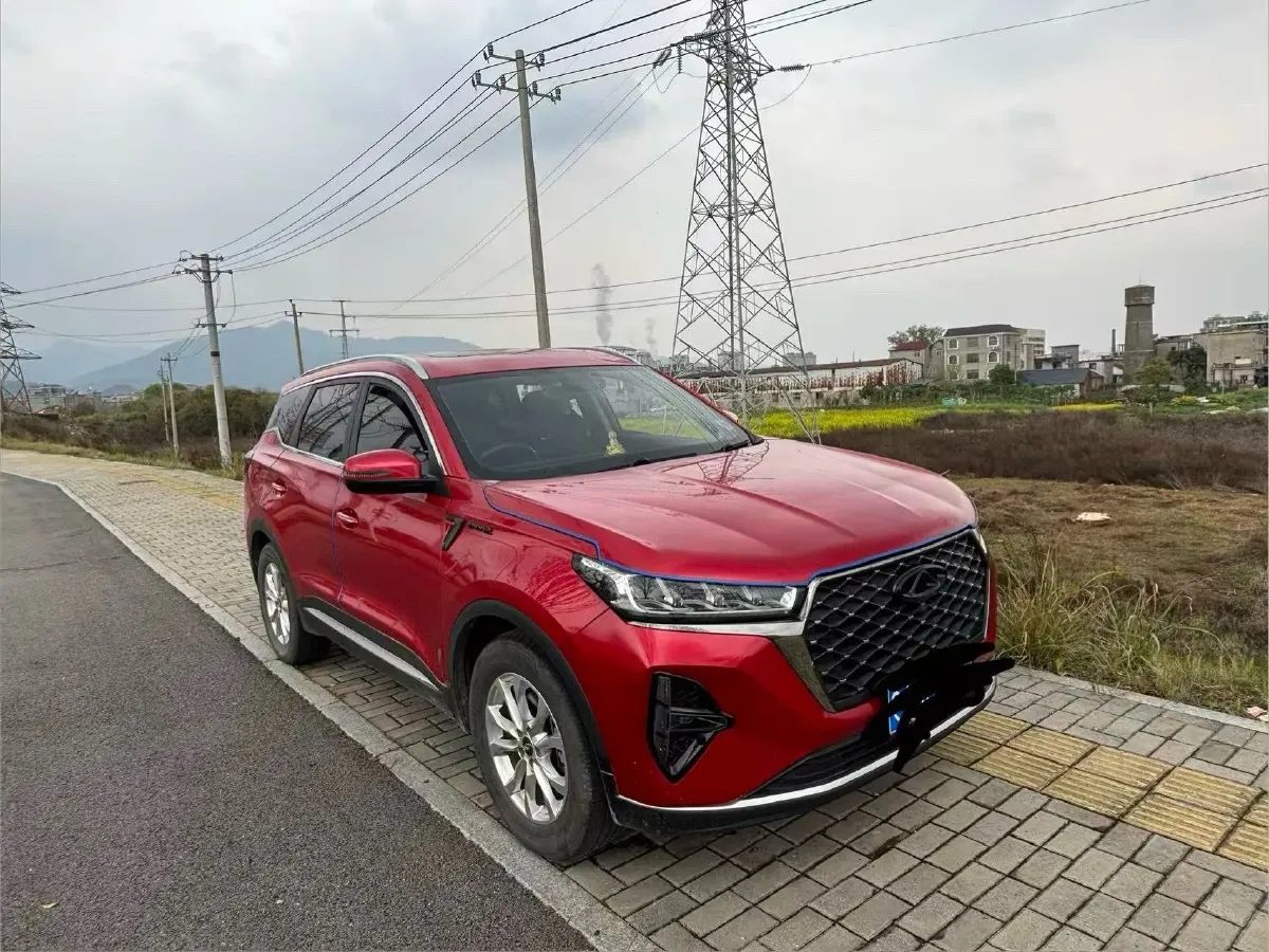2022 Chery Tiggo 7 Plus 1.5T 156HP L4 CVT,autocango,china used car exporter,china ev exporter,chinese used car exporter,chinese used ev exporter