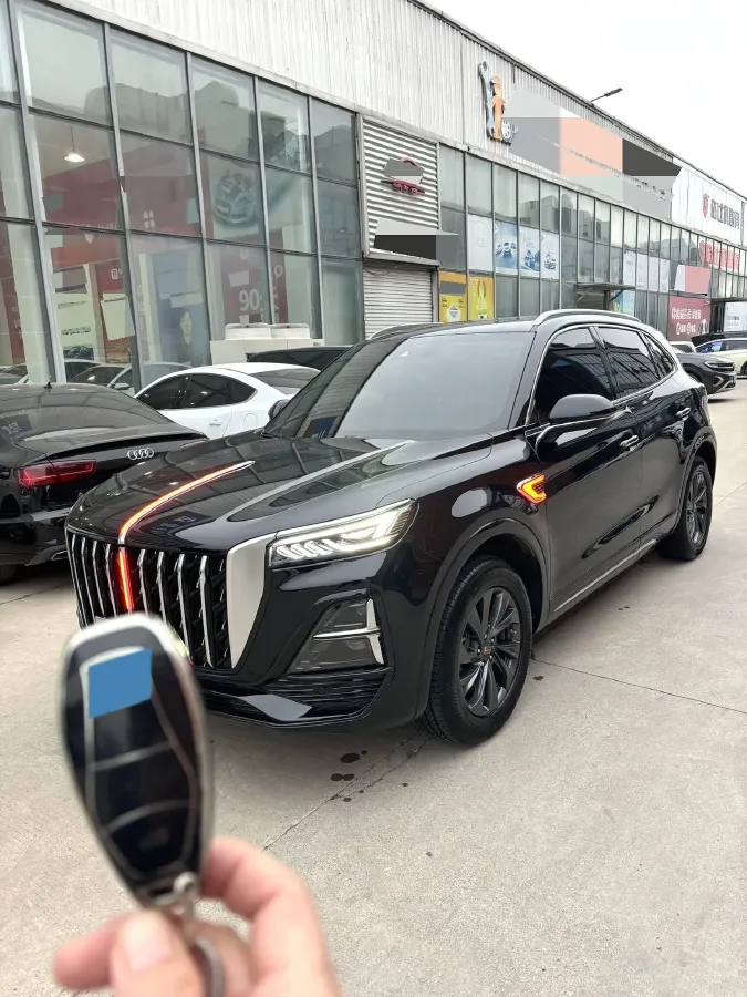 2023 HongQi HS5 2.0T 252HP L4 8AT,autocango,china used car exporter,china ev exporter,chinese used car exporter,chinese used ev exporter