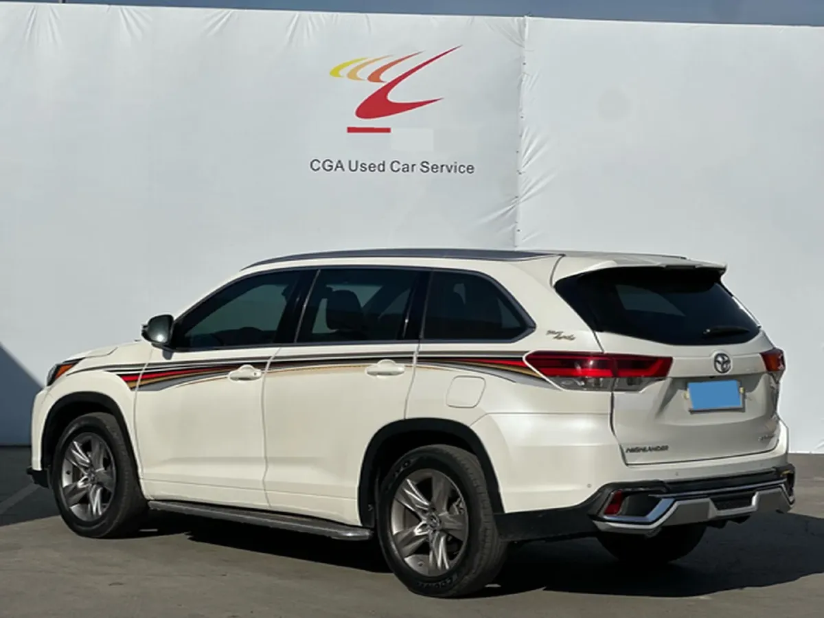 2018 Toyota Highlander 2.0T 220HP L4 6AT,autocango,china used car exporter,china ev exporter,chinese used car exporter,chinese used ev exporter