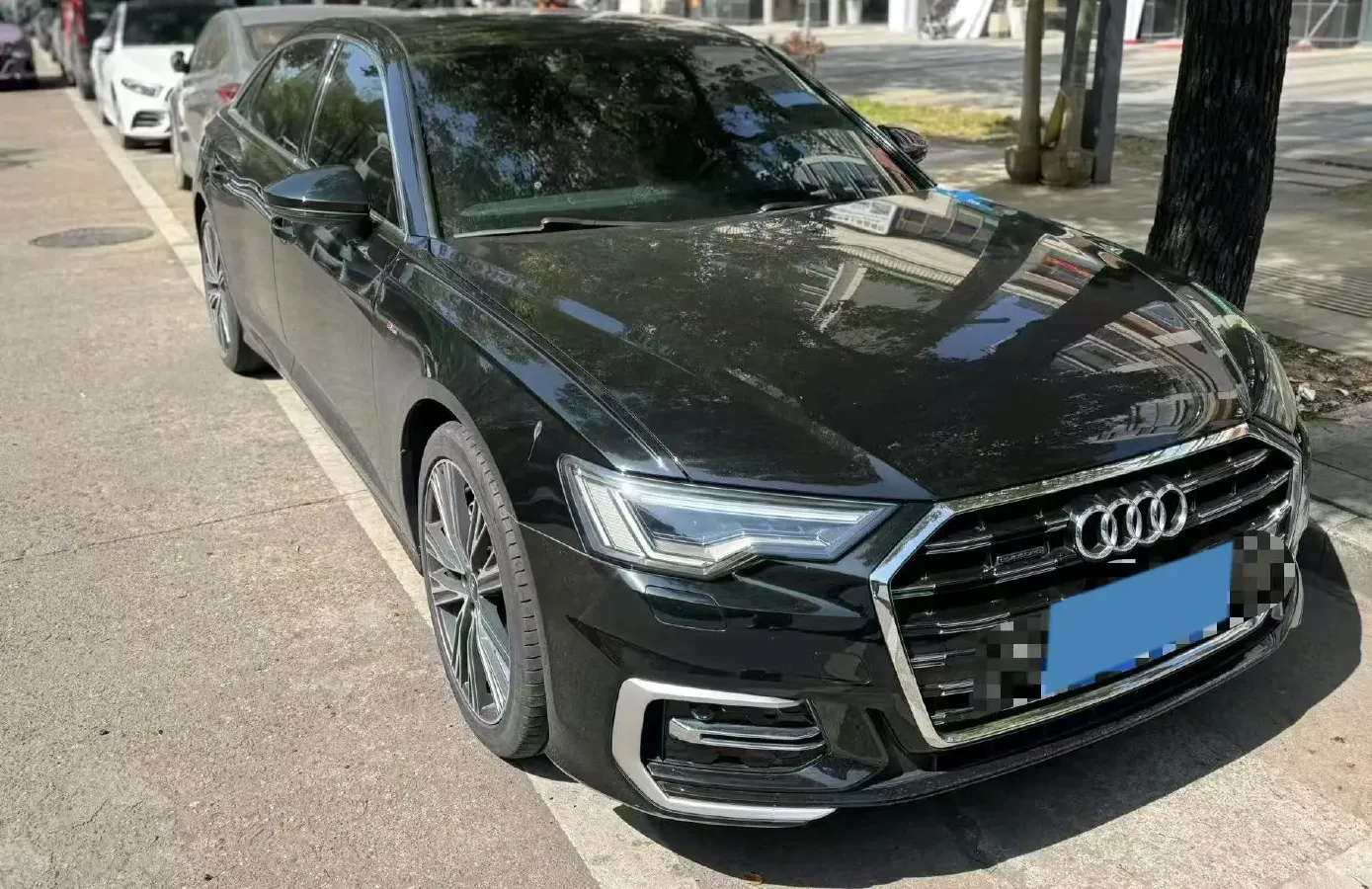 2023 Audi A6L 2.0T 245HP L4 7DCT,autocango,china used car exporter,china ev exporter,chinese used car exporter,chinese used ev exporter
