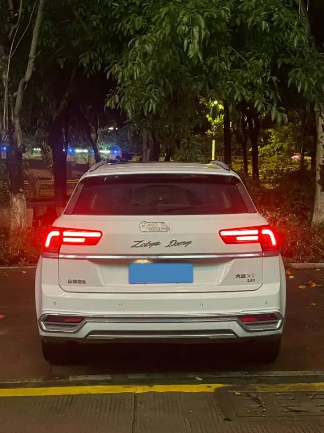 2017 Zotye Damy X7 2.0T 190HP L4 6DCT,autocango,china used car exporter,china ev exporter,chinese used car exporter,chinese used ev exporter