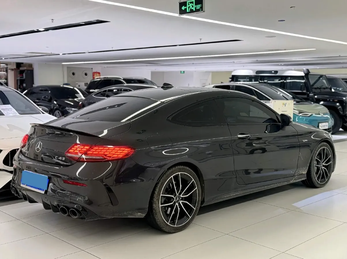 2019 Mercedes-Benz C AMG 3.0T 390HP V6 9AT,autocango,china used car exporter,china ev exporter,chinese used car exporter,chinese used ev exporter