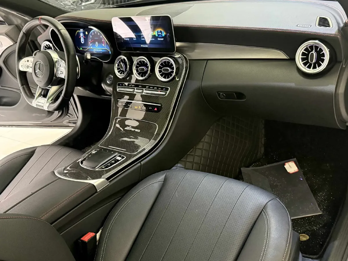 2019 Mercedes-Benz C AMG 3.0T 390HP V6 9AT,autocango,china used car exporter,china ev exporter,chinese used car exporter,chinese used ev exporter