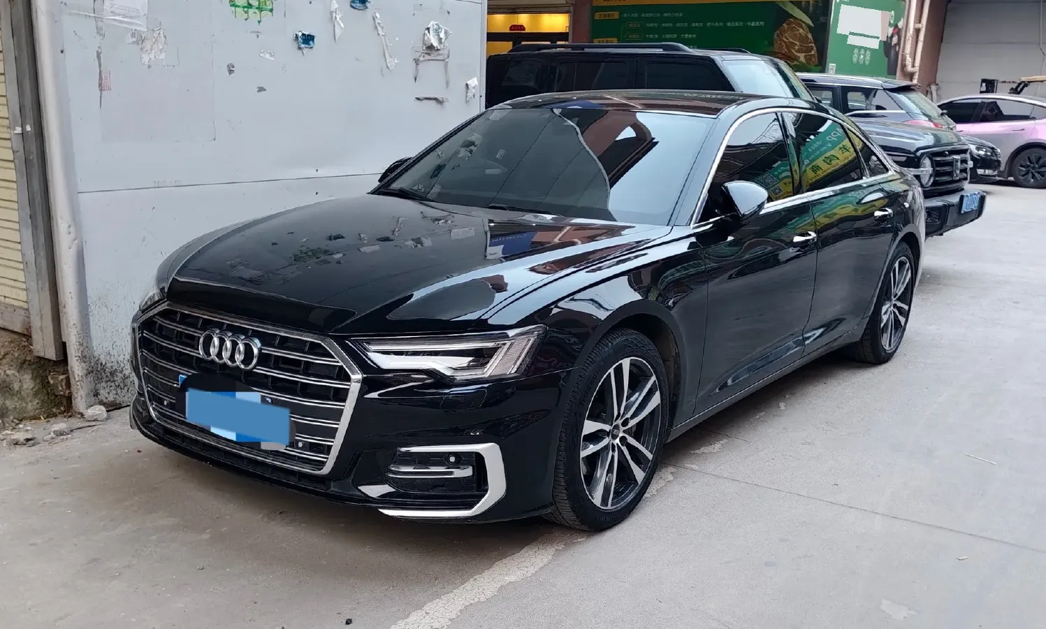 2022 Audi A6L 2.0T 224HP L4 7DCT,autocango,china used car exporter,china ev exporter,chinese used car exporter,chinese used ev exporter