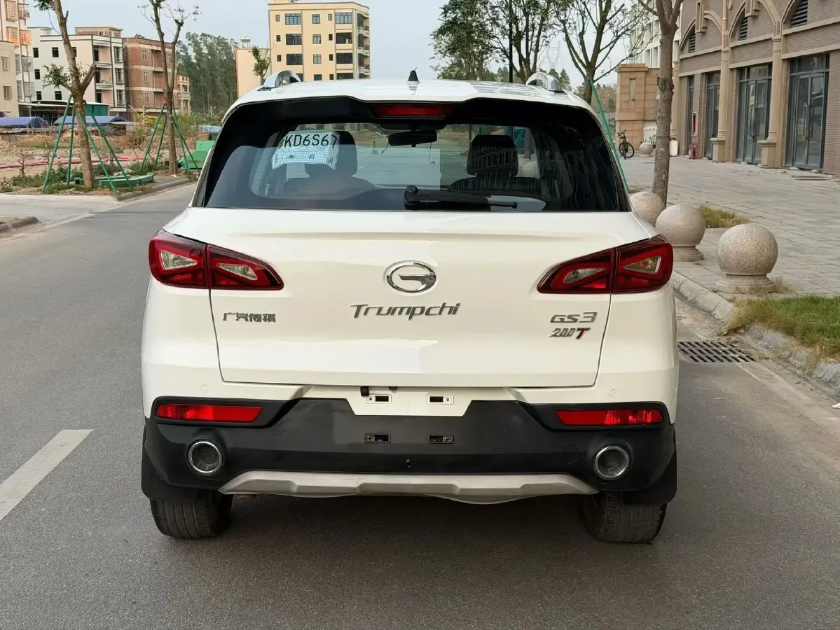 2017 GAC Trumpchi GS3 1.3T 137HP L4 6AT,autocango,china used car exporter,china ev exporter,chinese used car exporter,chinese used ev exporter
