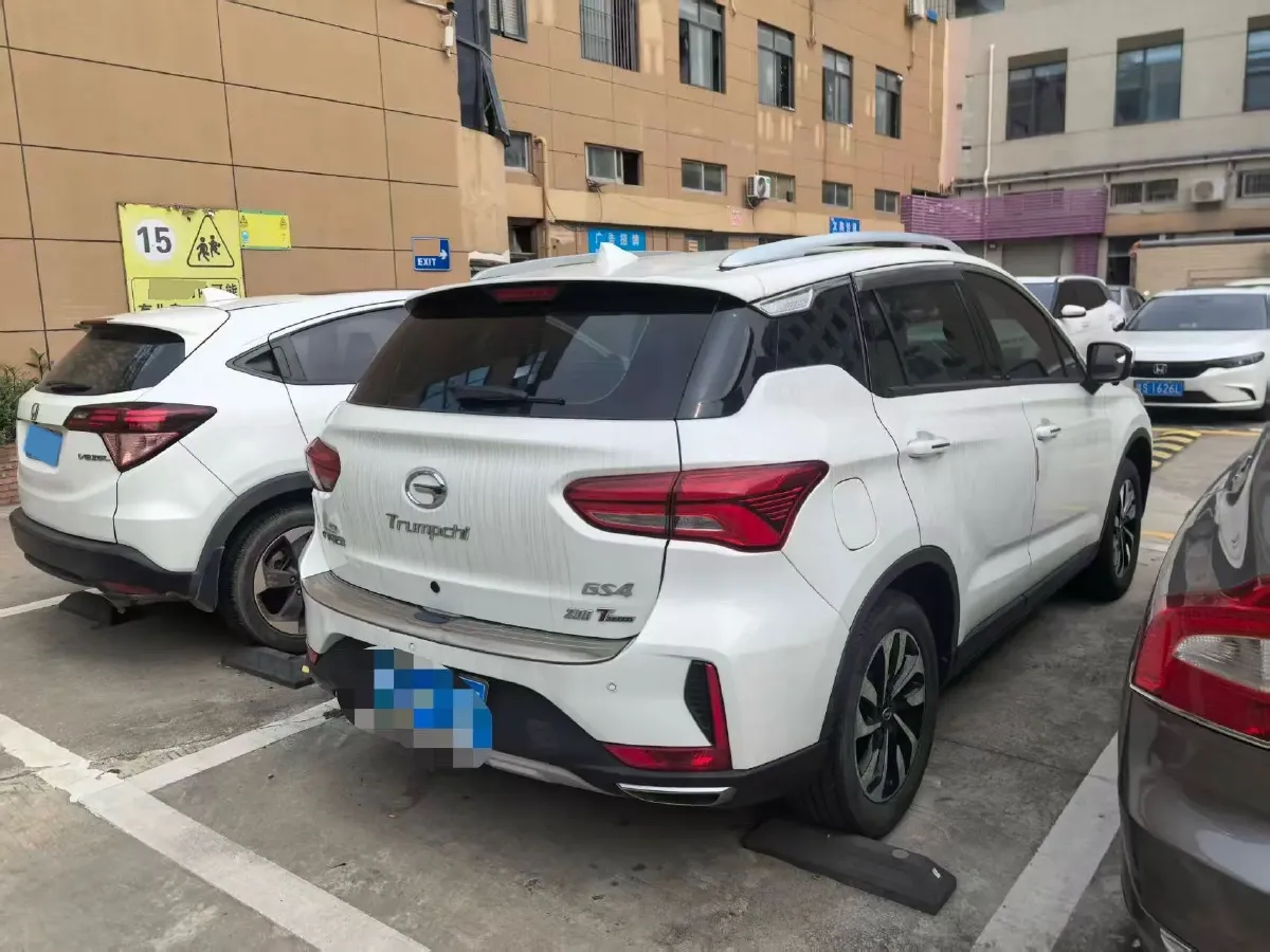 2018 GAC Trumpchi GS4 1.3T 137HP L4 7DCT,autocango,china used car exporter,china ev exporter,chinese used car exporter,chinese used ev exporter