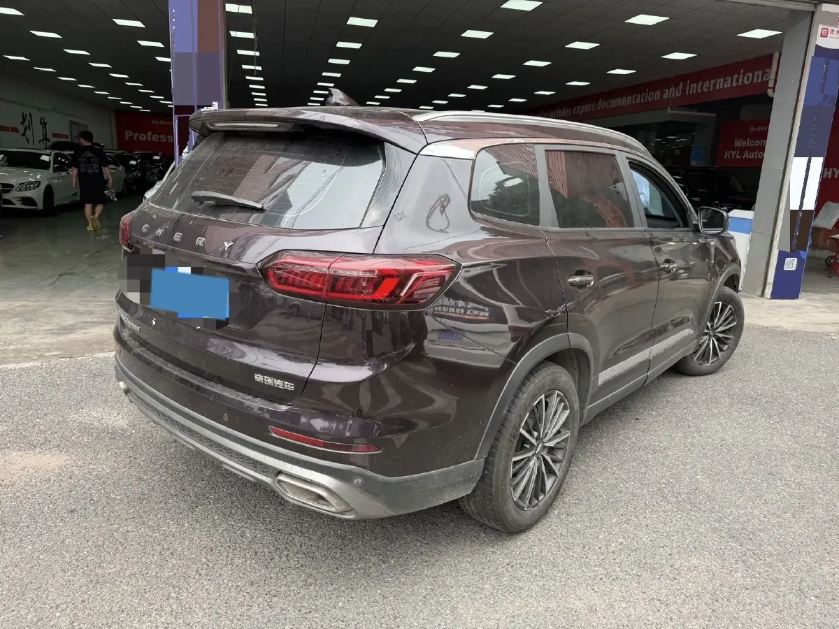 2021 Chery Tiggo 8 Plus 1.6T 197HP L4 7DCT,autocango,china used car exporter,china ev exporter,chinese used car exporter,chinese used ev exporter