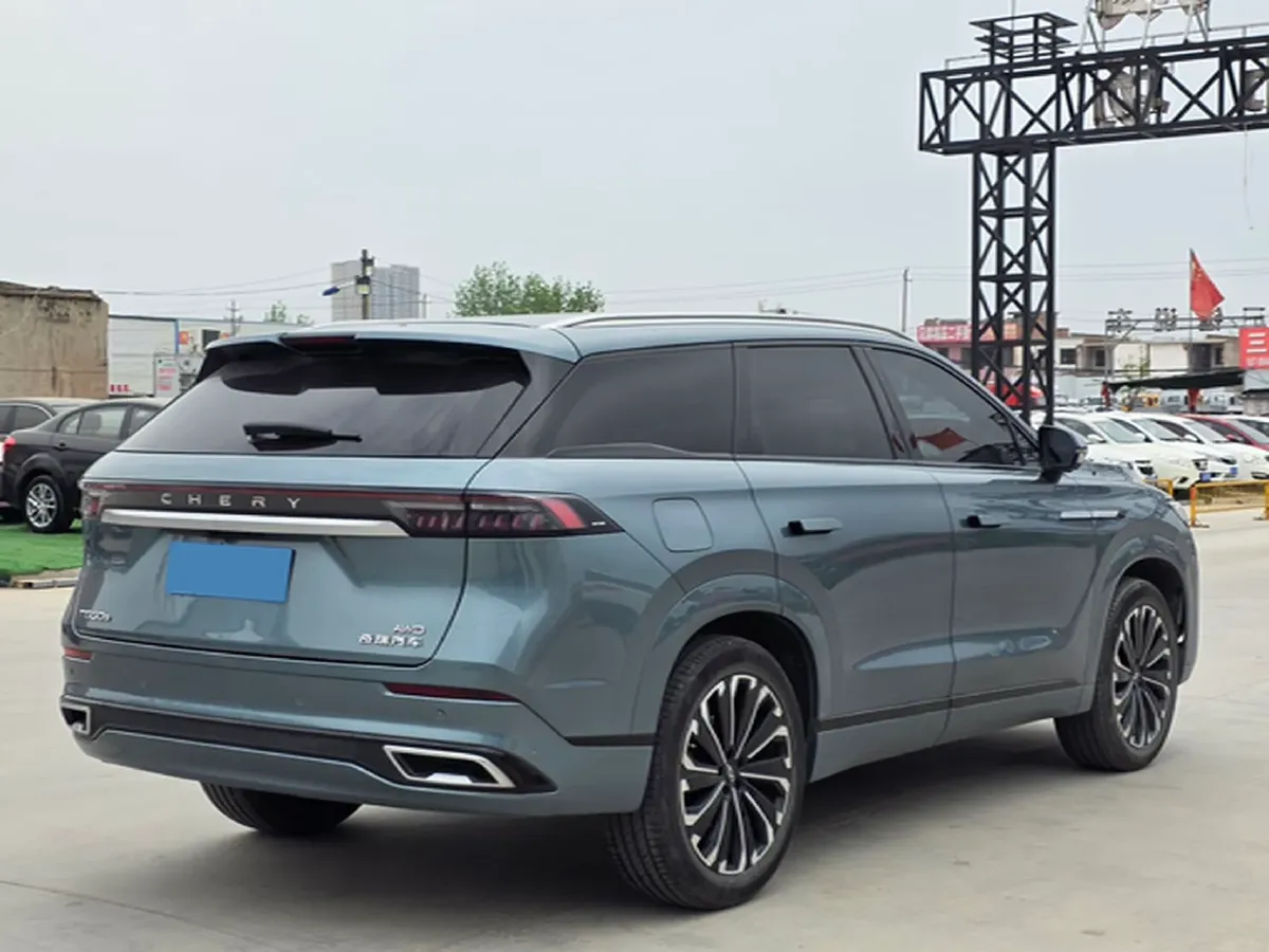 2023 Chery Tiggo 9 2.0T 261HP L4 7DCT,autocango,china used car exporter,china ev exporter,chinese used car exporter,chinese used ev exporter