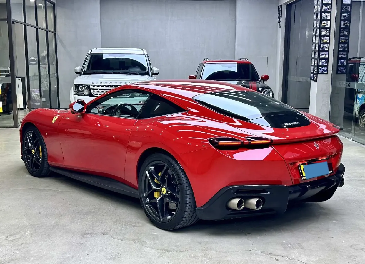 2020 Ferrari Roma 3.9T 620HP V8 8DCT,autocango,china used car exporter,china ev exporter,chinese used car exporter,chinese used ev exporter