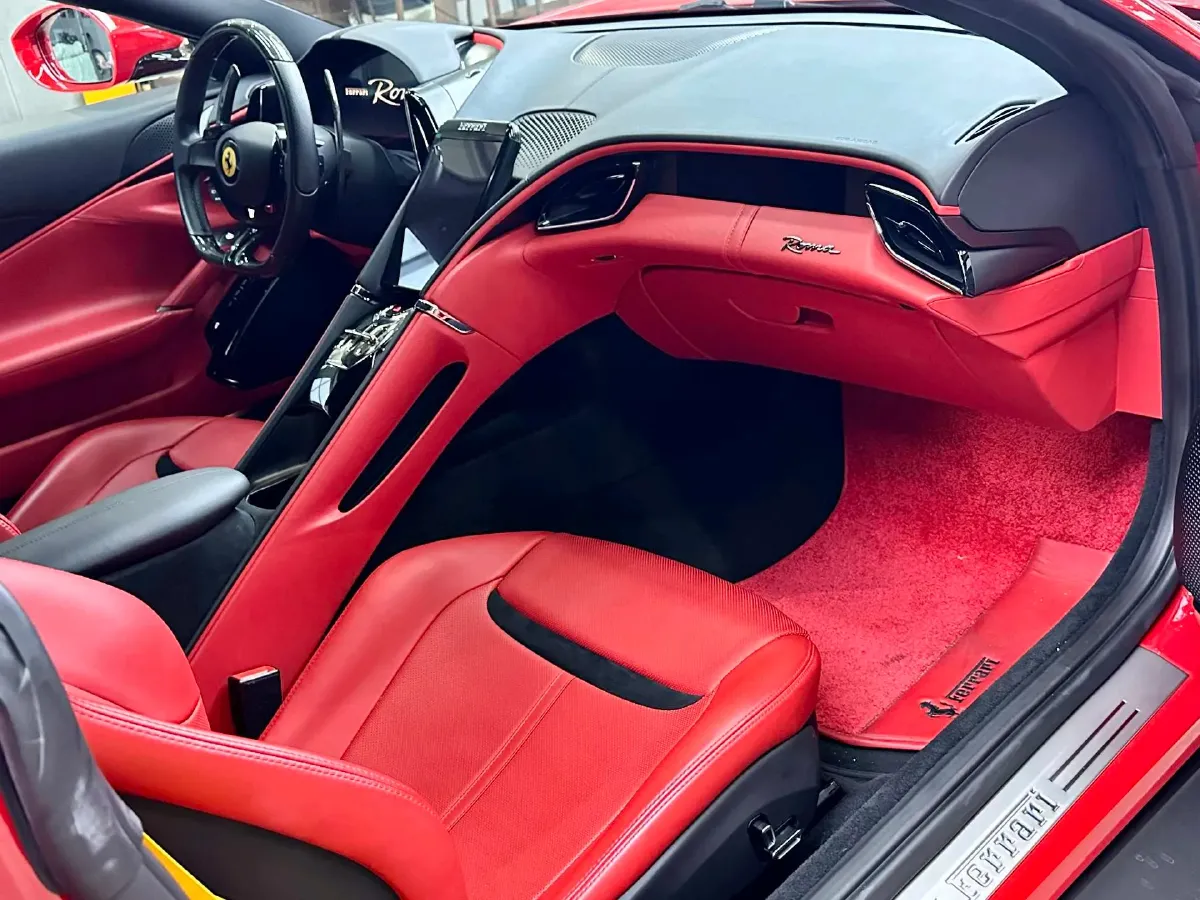 2020 Ferrari Roma 3.9T 620HP V8 8DCT,autocango,china used car exporter,china ev exporter,chinese used car exporter,chinese used ev exporter