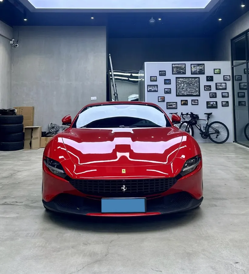 2020 Ferrari Roma 3.9T 620HP V8 8DCT,autocango,china used car exporter,china ev exporter,chinese used car exporter,chinese used ev exporter