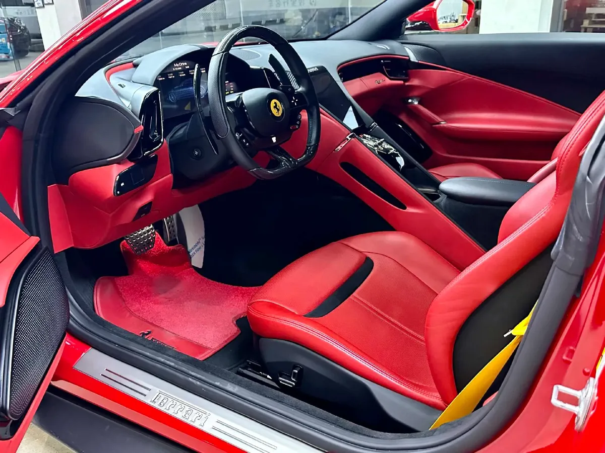 2020 Ferrari Roma 3.9T 620HP V8 8DCT,autocango,china used car exporter,china ev exporter,chinese used car exporter,chinese used ev exporter