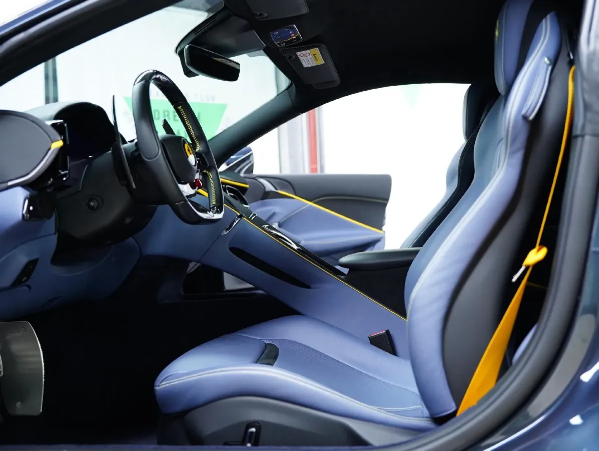 2020 Ferrari Roma 3.9T 620HP V8 8DCT,autocango,china used car exporter,china ev exporter,chinese used car exporter,chinese used ev exporter