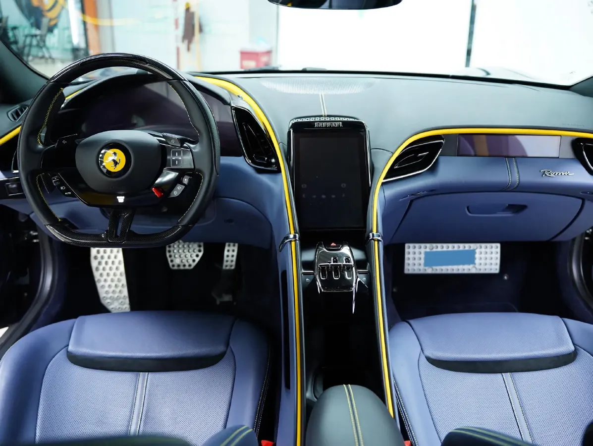 2020 Ferrari Roma 3.9T 620HP V8 8DCT,autocango,china used car exporter,china ev exporter,chinese used car exporter,chinese used ev exporter