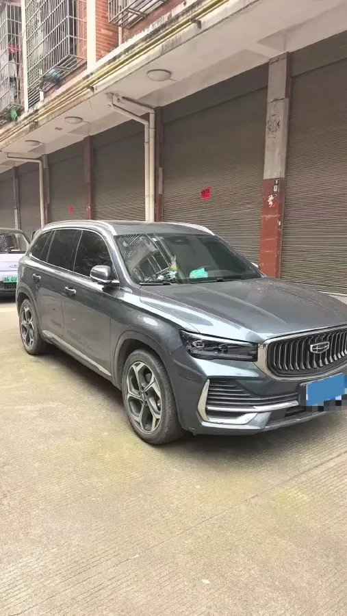 2021 Geely Monjaro 2.0T 218HP L4 7DCT,autocango,china used car exporter,china ev exporter,chinese used car exporter,chinese used ev exporter