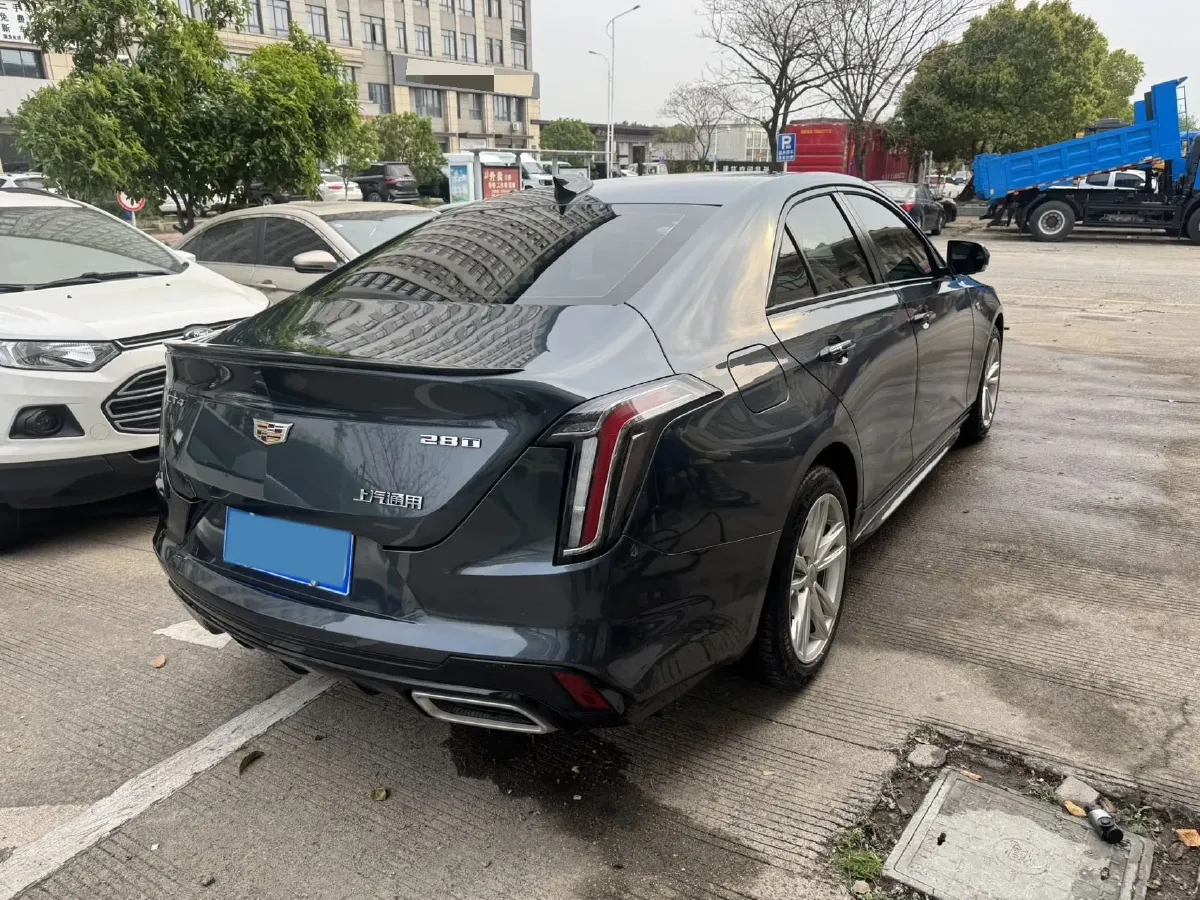 2021 Cadillac CT4 2.0T 237HP L4 8AT,autocango,china used car exporter,china ev exporter,chinese used car exporter,chinese used ev exporter