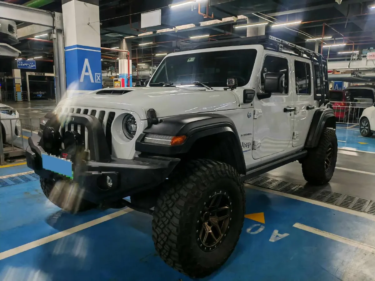 2021 Jeep Wrangler 2.0T 266HP L4 8AT PHEV 17KWH,autocango,china used car exporter,china ev exporter,chinese used car exporter,chinese used ev exporter
