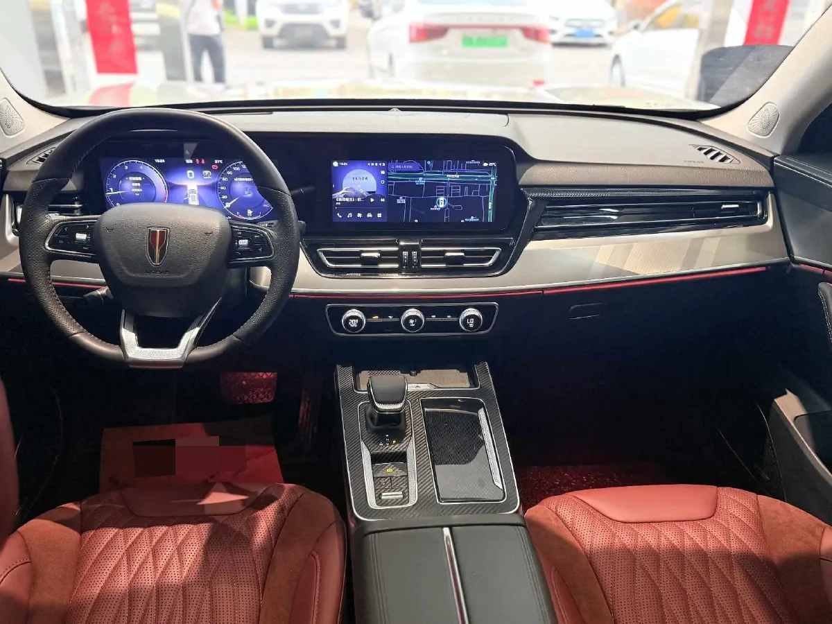 2023 HongQi HS5 2.0T 252HP L4 8AT,autocango,china used car exporter,china ev exporter,chinese used car exporter,chinese used ev exporter