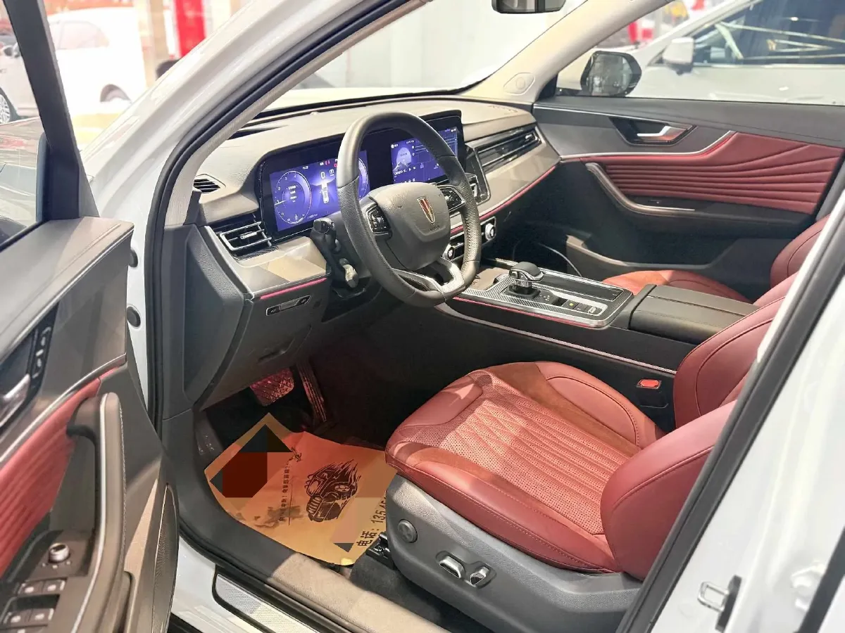2023 HongQi HS5 2.0T 252HP L4 8AT,autocango,china used car exporter,china ev exporter,chinese used car exporter,chinese used ev exporter